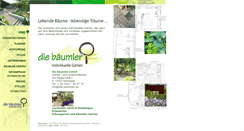 Desktop Screenshot of die-baeumler.de