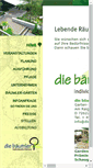 Mobile Screenshot of die-baeumler.de